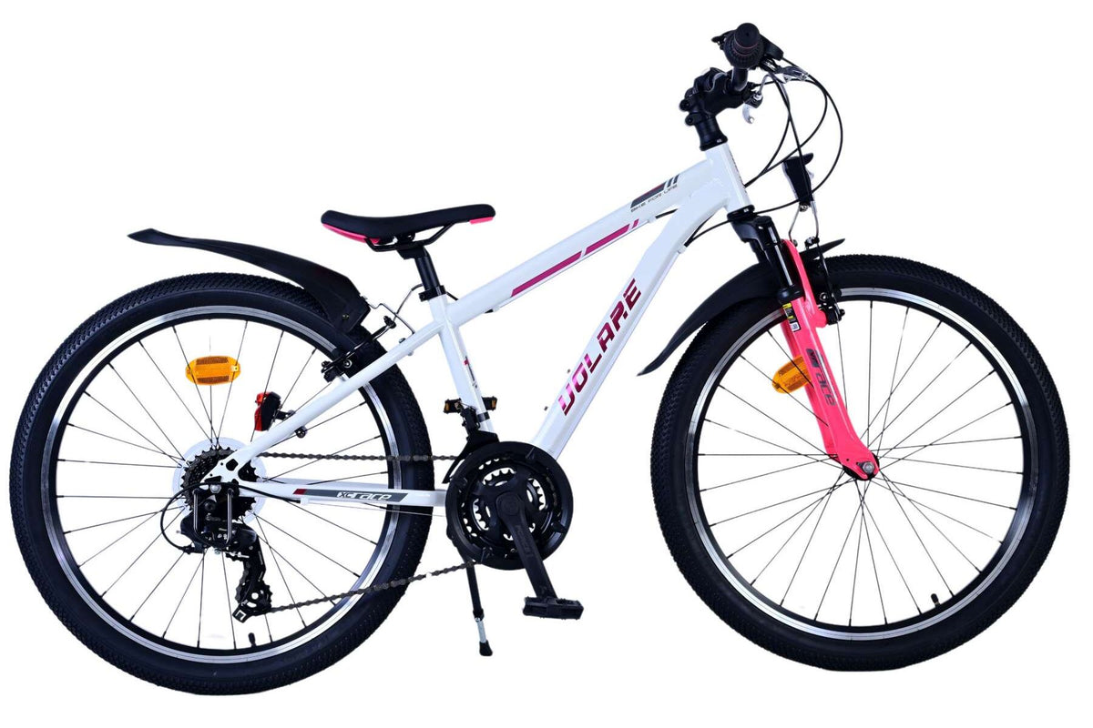 Volare XC Race Kinderfiets – 21 speed 24 inch Wit/Roze